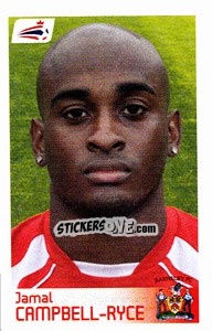 Sticker Jamal Campbell-Ryce - Coca-Cola Championship 2008-2009 n. 23 - Panini