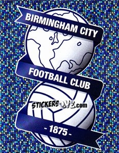 Sticker Birmingham City Club Badge - Coca-Cola Championship 2008-2009 - Panini