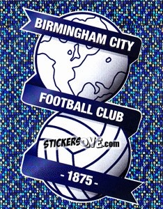 Figurina Birmingham City Club Badge - Coca-Cola Championship 2008-2009 - Panini