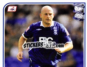 Sticker Lee Carsley - Coca-Cola Championship 2008-2009 n. 32 - Panini