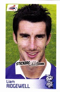 Sticker Liam Ridgewell - Coca-Cola Championship 2008-2009 n. 38 - Panini