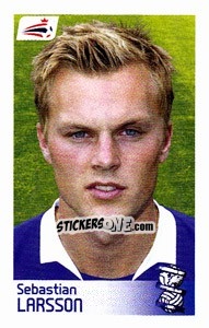 Sticker Sebastian Larsson - Coca-Cola Championship 2008-2009 - Panini