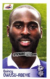 Sticker Quincy Owusu-Abeyie - Coca-Cola Championship 2008-2009 n. 44 - Panini