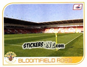 Cromo Blackpool Stadium - Coca-Cola Championship 2008-2009 - Panini