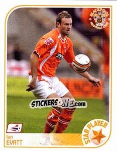 Sticker Ian Evatt - Coca-Cola Championship 2008-2009 - Panini