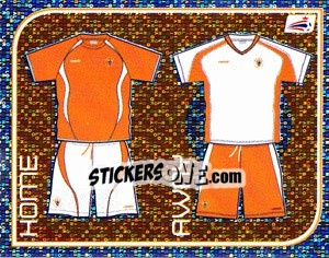 Sticker Blackpool Kits - Coca-Cola Championship 2008-2009 - Panini