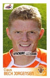 Sticker Claus Bech Jorgensen - Coca-Cola Championship 2008-2009 n. 63 - Panini