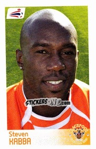 Sticker Steven Kabba - Coca-Cola Championship 2008-2009 - Panini