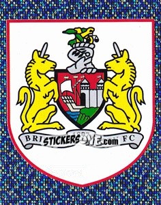 Sticker Bristol City Club Badge - Coca-Cola Championship 2008-2009 n. 69 - Panini