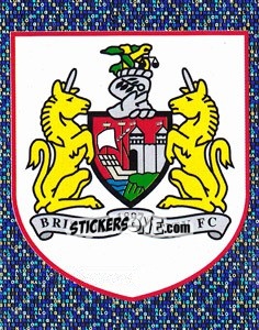 Sticker Bristol City Club Badge