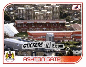 Sticker Bristol City Stadium - Coca-Cola Championship 2008-2009 - Panini