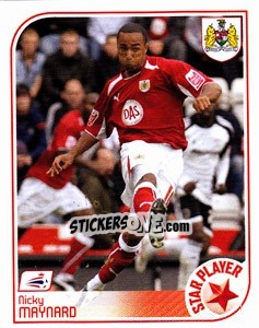 Sticker Nicky Maynard - Coca-Cola Championship 2008-2009 n. 73 - Panini