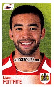 Sticker Liam Fontaine - Coca-Cola Championship 2008-2009 n. 81 - Panini