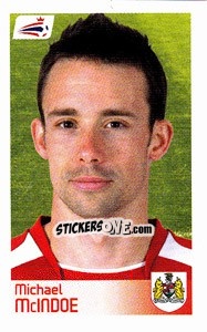Sticker Michael McIndoe - Coca-Cola Championship 2008-2009 n. 84 - Panini