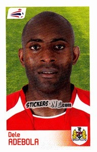 Sticker Dele Adebola - Coca-Cola Championship 2008-2009 n. 86 - Panini