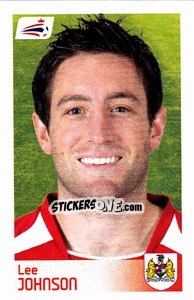 Sticker Lee Johnson - Coca-Cola Championship 2008-2009 n. 90 - Panini