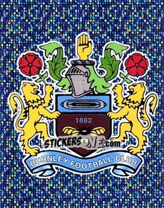 Sticker Burnley Club Badge - Coca-Cola Championship 2008-2009 n. 91 - Panini