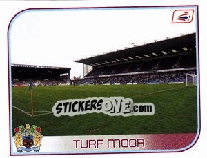 Sticker Burnley Stadium - Coca-Cola Championship 2008-2009 n. 92 - Panini