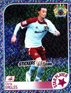 Sticker Chris Eagles - Coca-Cola Championship 2008-2009 n. 95 - Panini