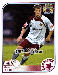 Sticker Wade Elliott - Coca-Cola Championship 2008-2009 n. 96 - Panini