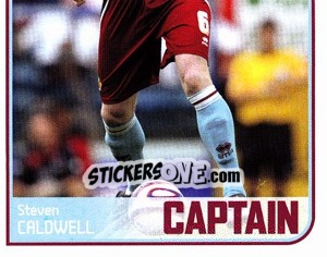 Sticker Steven Caldwell - Coca-Cola Championship 2008-2009 - Panini