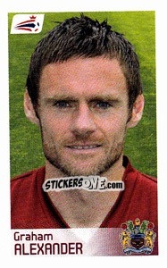 Sticker Graham Alexander - Coca-Cola Championship 2008-2009 n. 100 - Panini