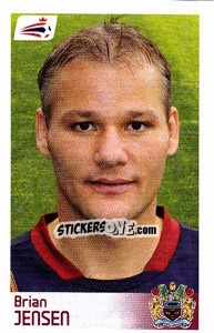 Sticker Brian Jensen - Coca-Cola Championship 2008-2009 n. 107 - Panini