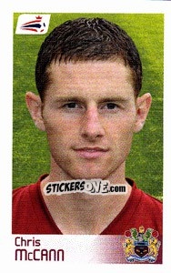 Sticker Chris McCann - Coca-Cola Championship 2008-2009 n. 108 - Panini
