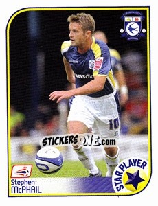 Sticker Stephen McPhail - Coca-Cola Championship 2008-2009 n. 117 - Panini