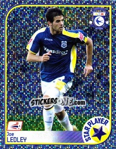 Sticker Joe Ledley - Coca-Cola Championship 2008-2009 n. 118 - Panini