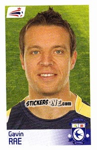 Sticker Gavin Rae - Coca-Cola Championship 2008-2009 n. 125 - Panini