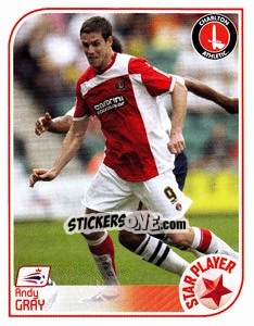 Sticker Andy Gray - Coca-Cola Championship 2008-2009 n. 139 - Panini