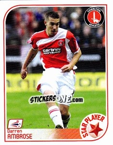 Sticker Darren Ambrose - Coca-Cola Championship 2008-2009 - Panini