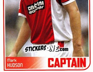 Sticker Mark Hudson - Coca-Cola Championship 2008-2009 n. 143 - Panini