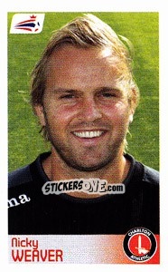 Sticker Nicky Weaver - Coca-Cola Championship 2008-2009 n. 144 - Panini