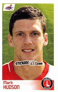 Sticker Mark Hudson - Coca-Cola Championship 2008-2009 - Panini