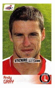 Sticker Andy Gray - Coca-Cola Championship 2008-2009 n. 149 - Panini