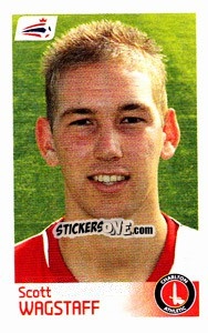 Sticker Scott Wagstaff - Coca-Cola Championship 2008-2009 n. 153 - Panini