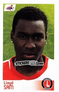 Sticker Lloyd Sam - Coca-Cola Championship 2008-2009 n. 154 - Panini