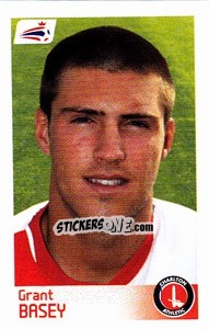 Sticker Grant Basey - Coca-Cola Championship 2008-2009 n. 156 - Panini