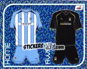Cromo Coventry City Kits - Coca-Cola Championship 2008-2009 n. 160 - Panini