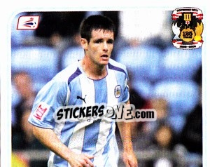 Sticker Scott Dann - Coca-Cola Championship 2008-2009 n. 164 - Panini