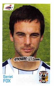 Sticker Daniel Fox - Coca-Cola Championship 2008-2009 n. 167 - Panini