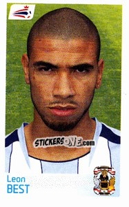 Cromo Leon Best - Coca-Cola Championship 2008-2009 n. 172 - Panini