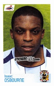 Sticker Issac Osbourne - Coca-Cola Championship 2008-2009 n. 176 - Panini