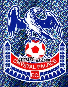 Sticker Crystal Palace Club Badge - Coca-Cola Championship 2008-2009 n. 179 - Panini