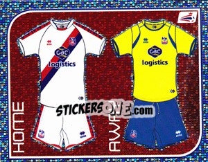 Sticker Crystal Palace Kits - Coca-Cola Championship 2008-2009 n. 182 - Panini