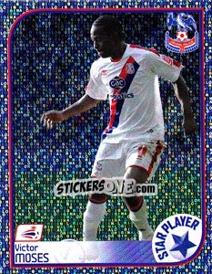 Sticker Victor Moses - Coca-Cola Championship 2008-2009 n. 183 - Panini