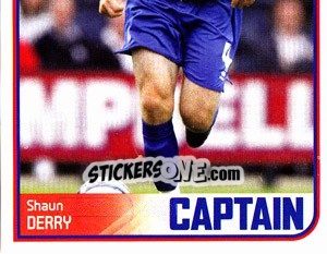 Sticker Shaun Derry - Coca-Cola Championship 2008-2009 n. 187 - Panini