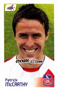 Sticker Patrick McCarthy - Coca-Cola Championship 2008-2009 n. 192 - Panini